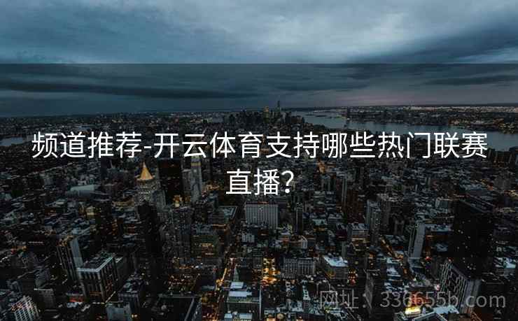 频道推荐-开云体育支持哪些热门联赛直播？  第1张