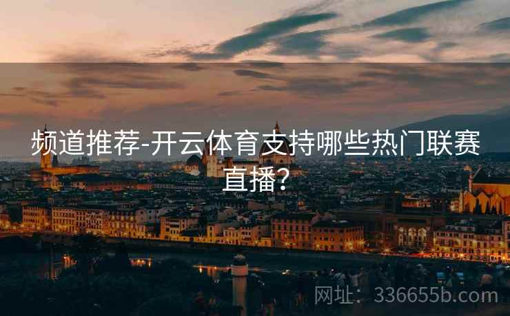 频道推荐-开云体育支持哪些热门联赛直播？  第2张