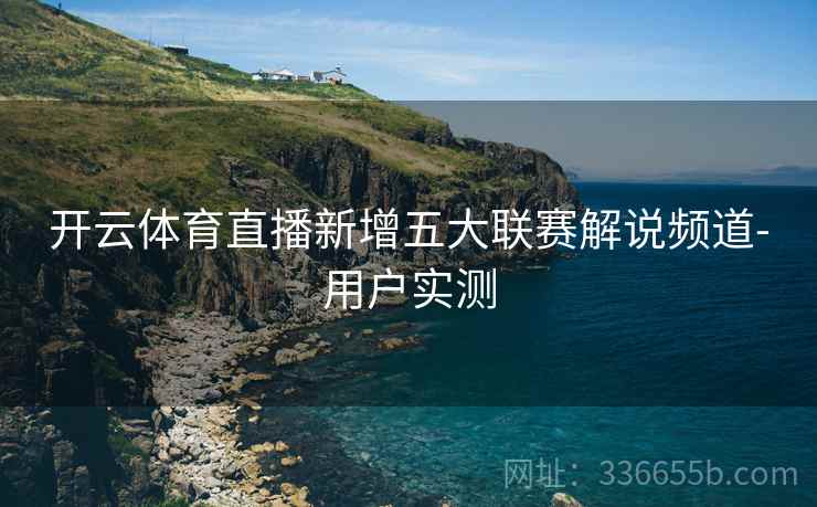 开云体育直播新增五大联赛解说频道-用户实测