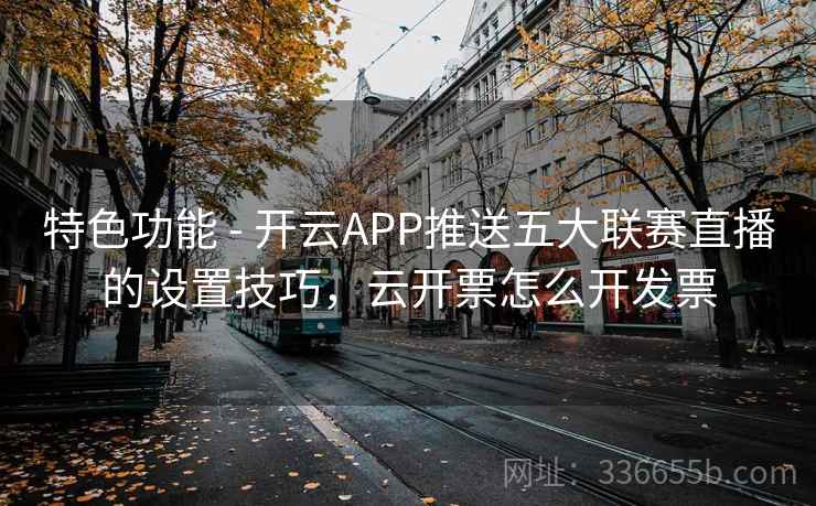 特色功能 - 开云APP推送五大联赛直播的设置技巧，云开票怎么开发票