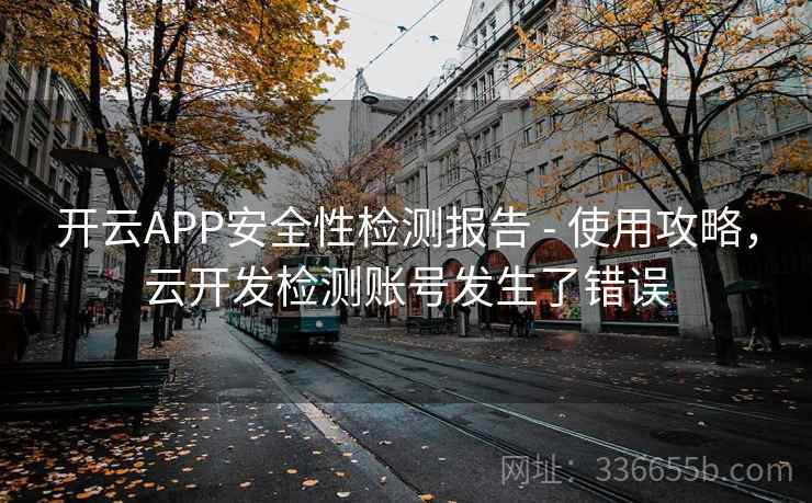 开云APP安全性检测报告 - 使用攻略，云开发检测账号发生了错误  第1张